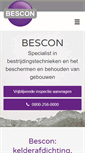 Mobile Screenshot of bescon.nl